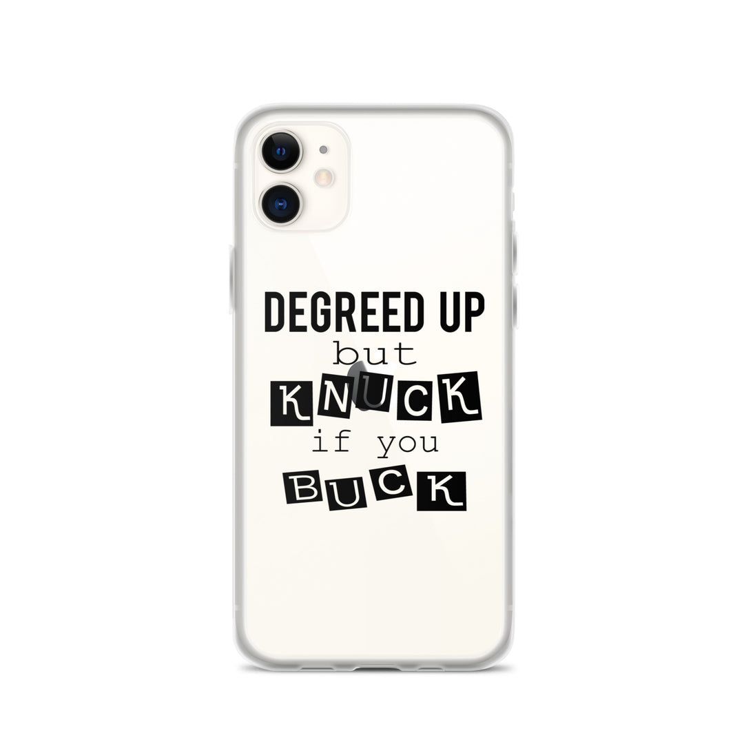 Degreed Up iPhone Case