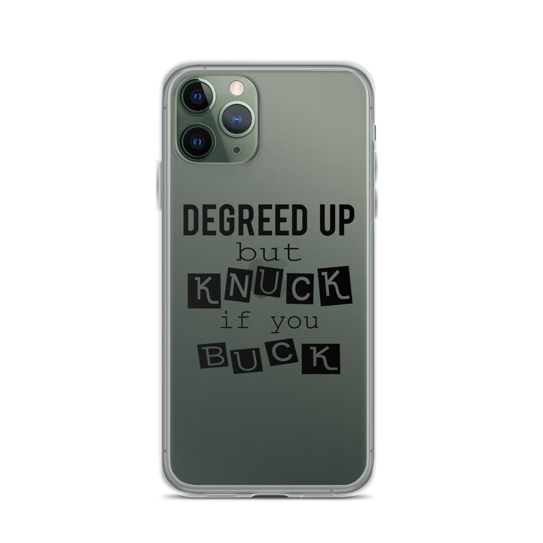Degreed Up iPhone Case