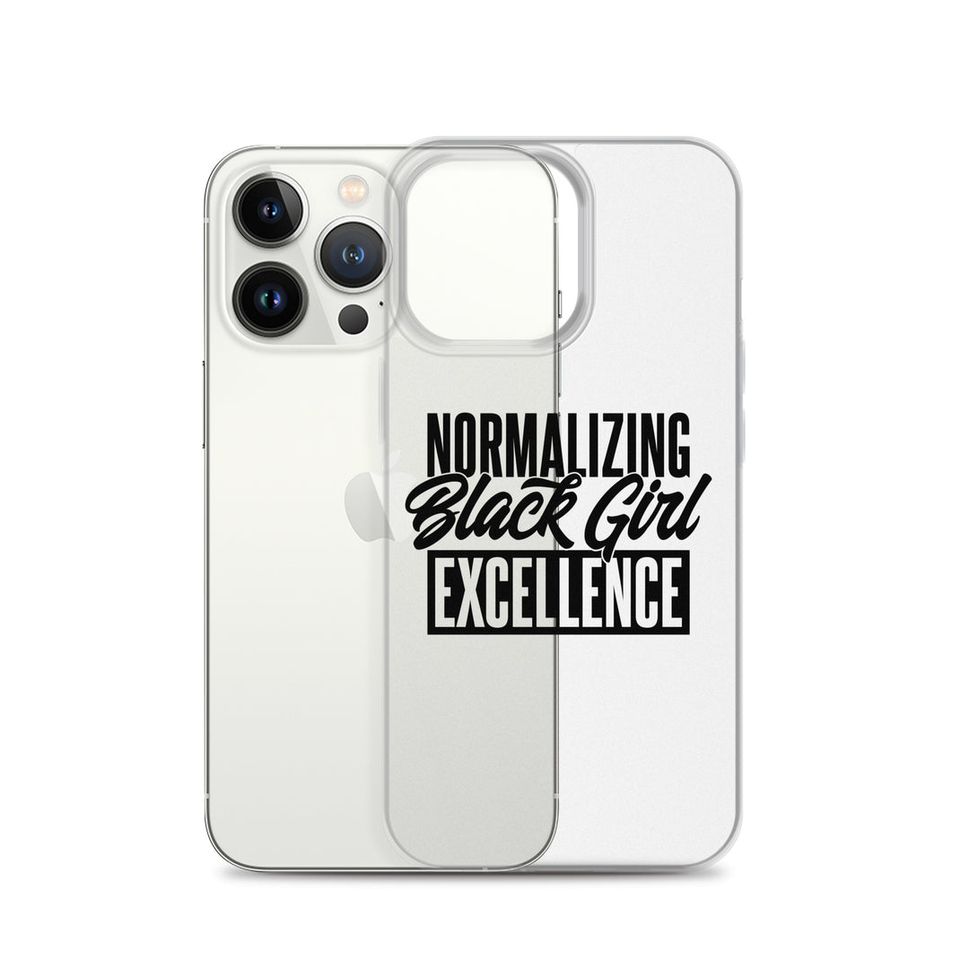 Normalizing Black Girl Excellence iPhone Case