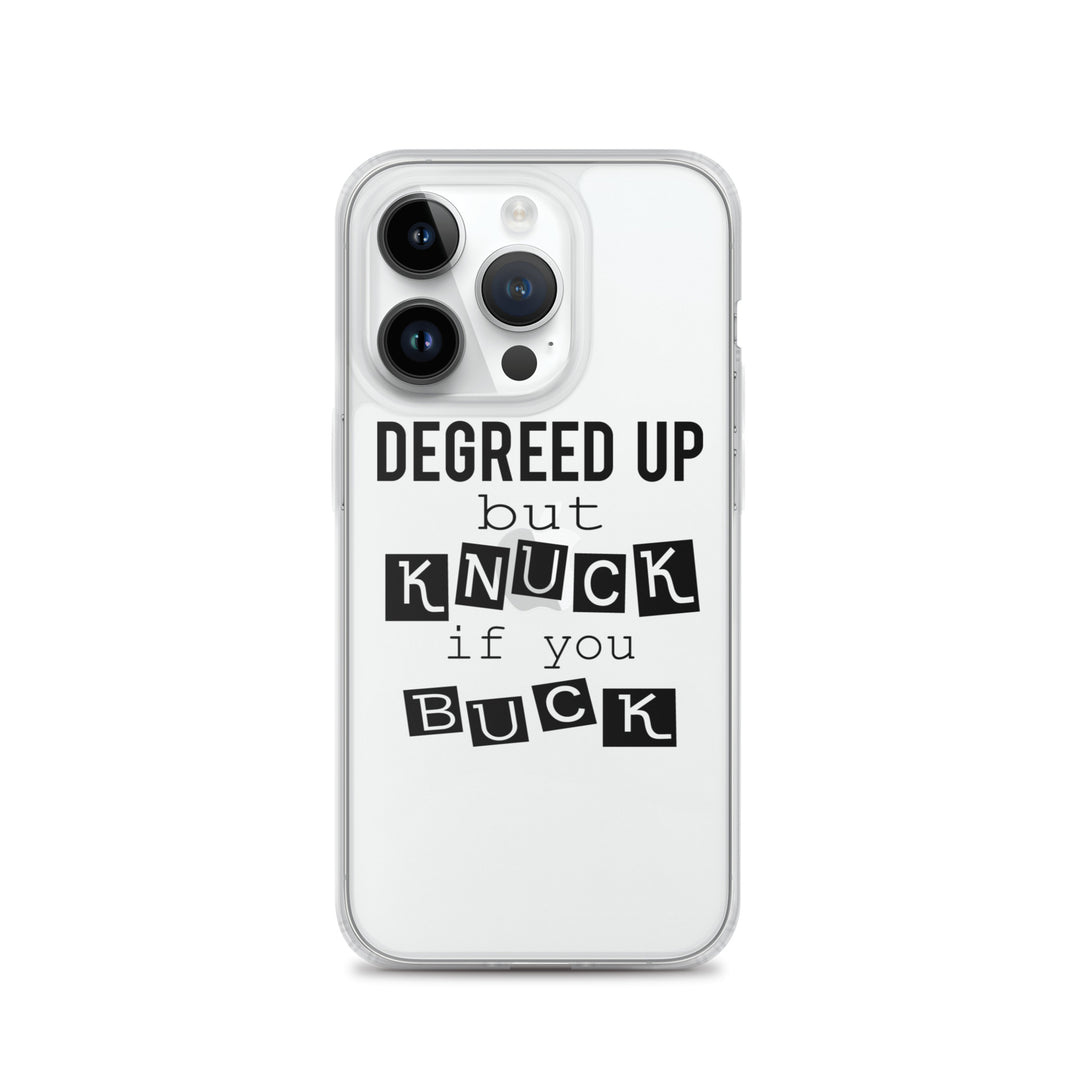 Degreed Up iPhone Case