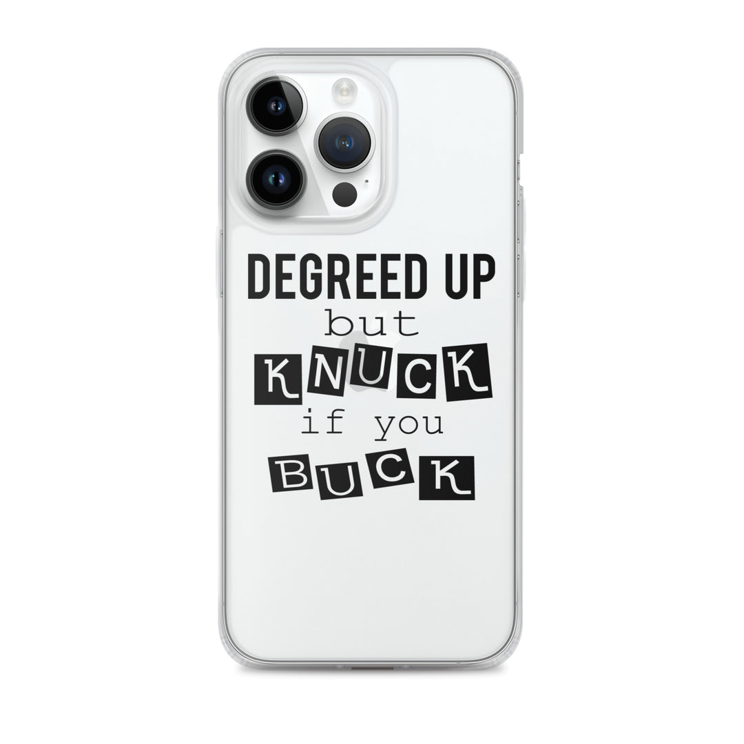 Degreed Up iPhone Case