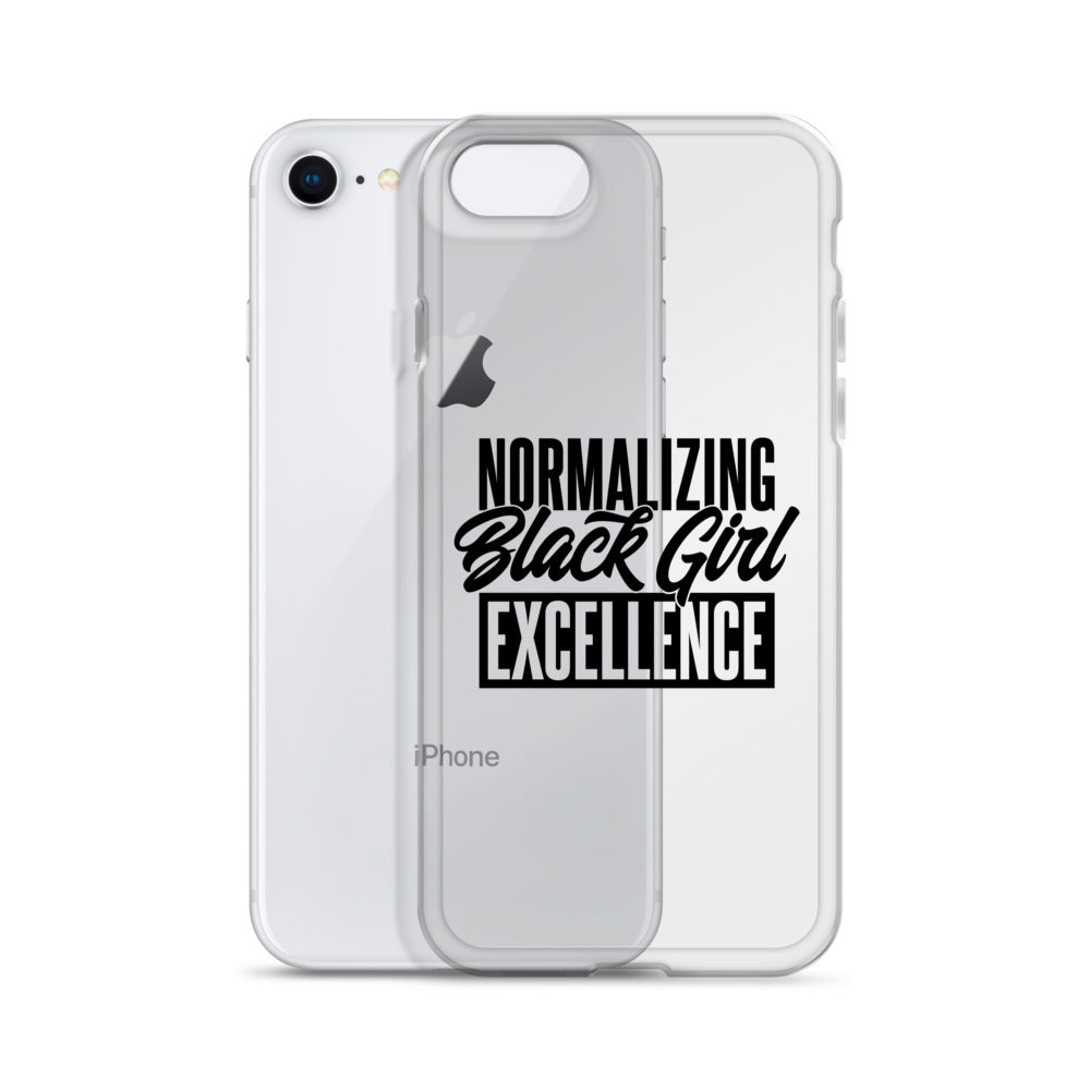 Normalizing Black Girl Excellence iPhone Case