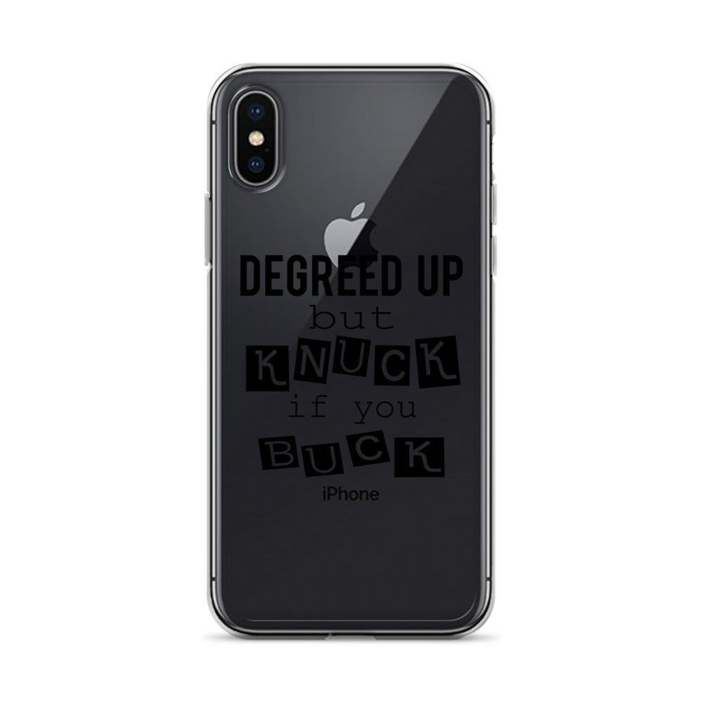 Degreed Up iPhone Case