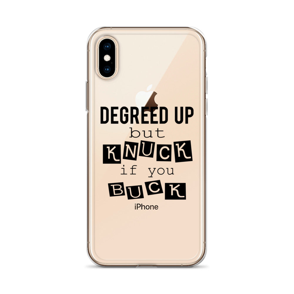 Degreed Up iPhone Case