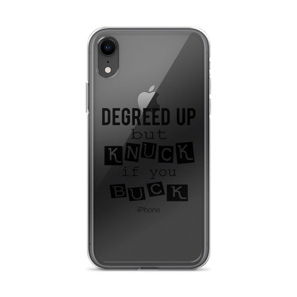 Degreed Up iPhone Case