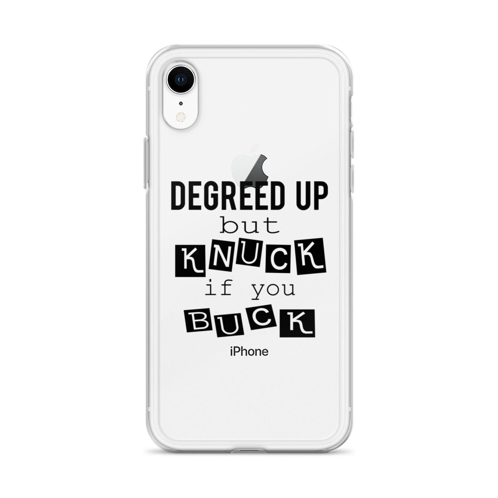 Degreed Up iPhone Case