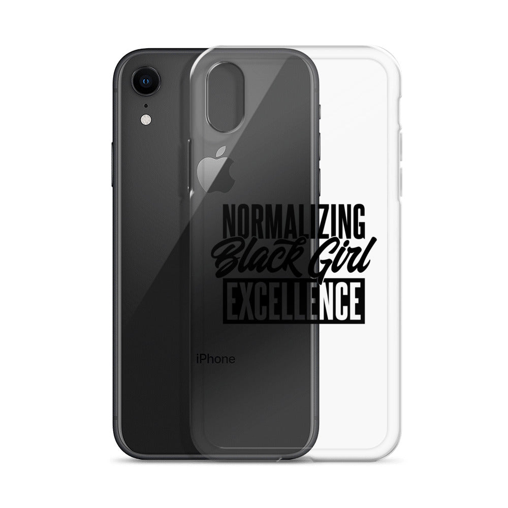 Normalizing Black Girl Excellence iPhone Case