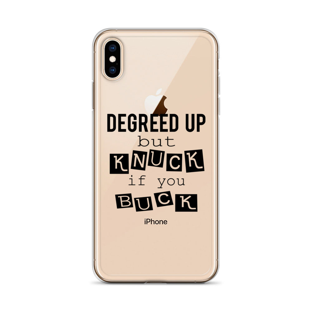 Degreed Up iPhone Case