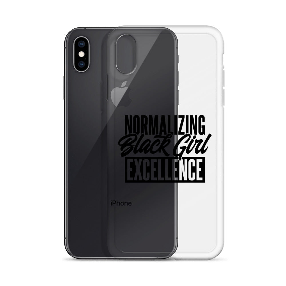 Normalizing Black Girl Excellence iPhone Case