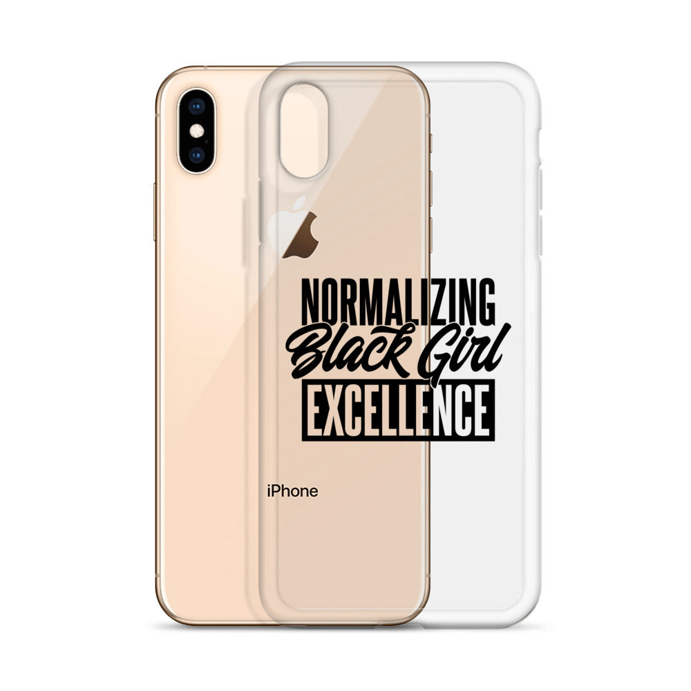 Normalizing Black Girl Excellence iPhone Case