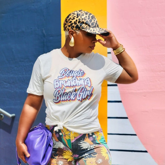 Bougie Brunching Black Girl Iconic Life model natural