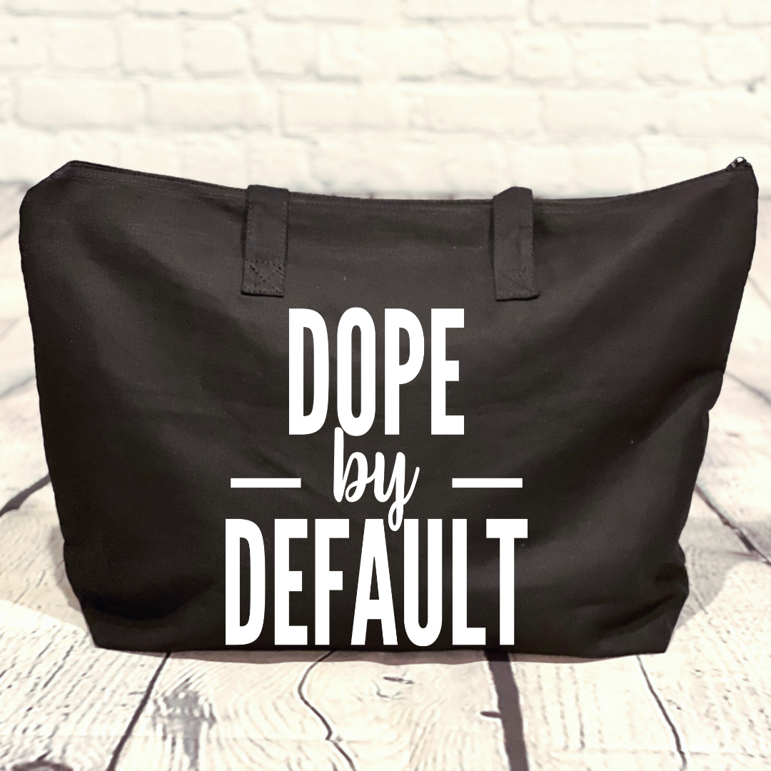 Dope by Default Canvas Tote Bag