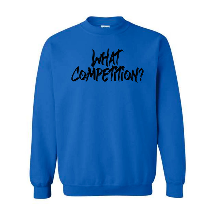 What Competition royal sweatshirt
