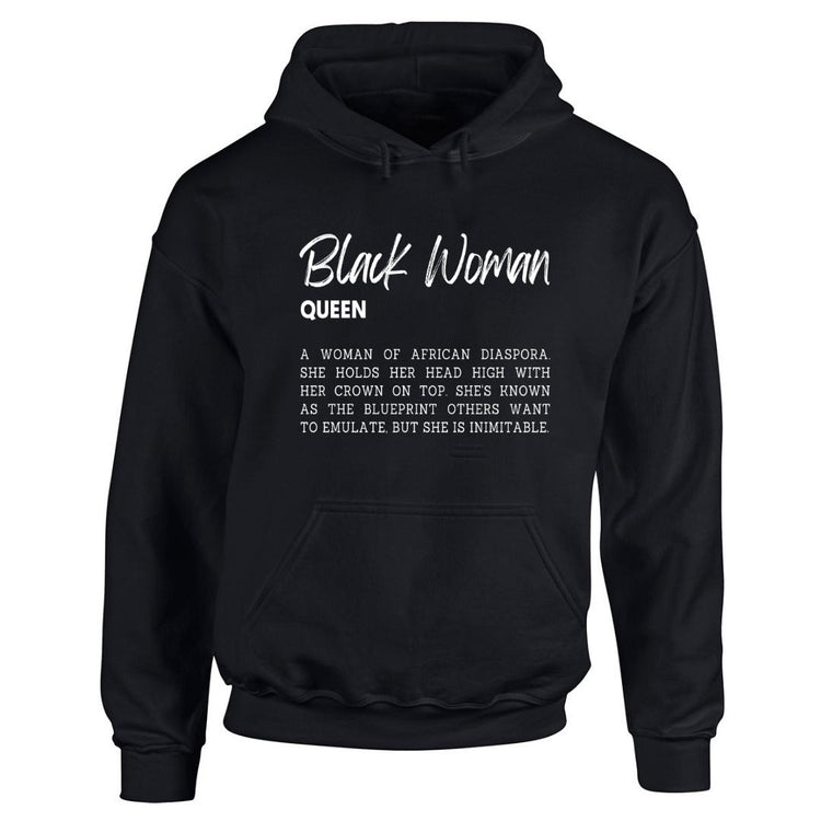 Black Woman Definition Hooded Sweatshirt