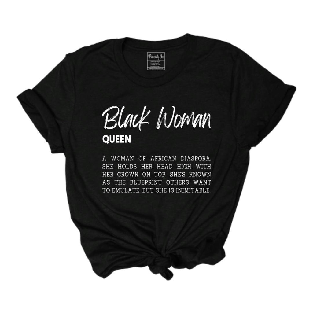 Black Woman Defined Tee