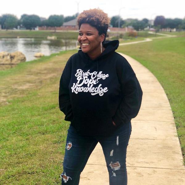Black College Dope Knowledge Hoodie - Personally She