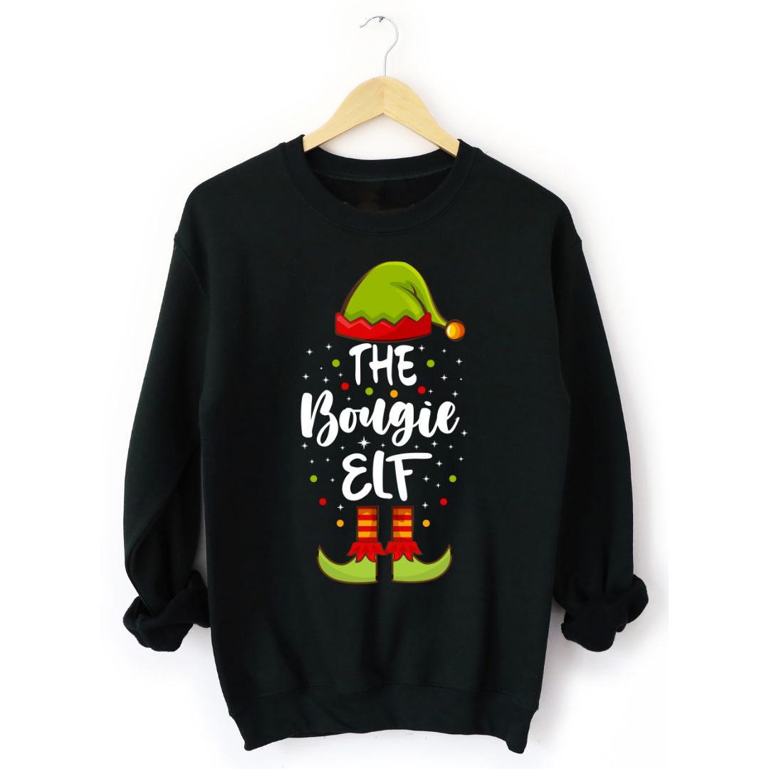 The Bougie Elf Christmas Sweatshirt