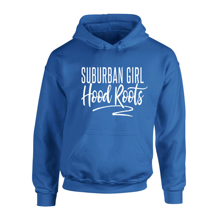 Suburban Girl Hood Roots royal hoodie