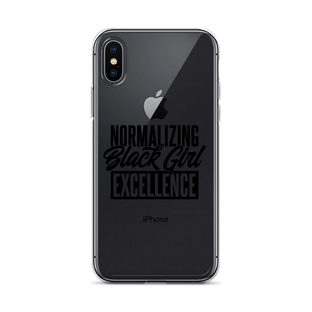 Normalizing Black Girl Excellence iPhone Case